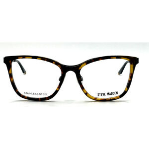 STEVE MADDEN HEIDII TORTOISE EYEGLASSES SUNGLASSES FRAMES 52-17-135